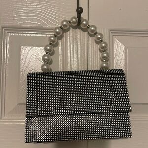 Rhinestone evening bag
